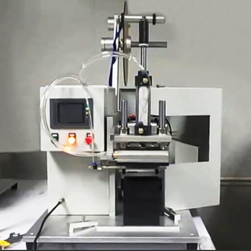 Glass Bottles Labelling Machine Labels Applicator machinery semi automatic flat surface objects labe
