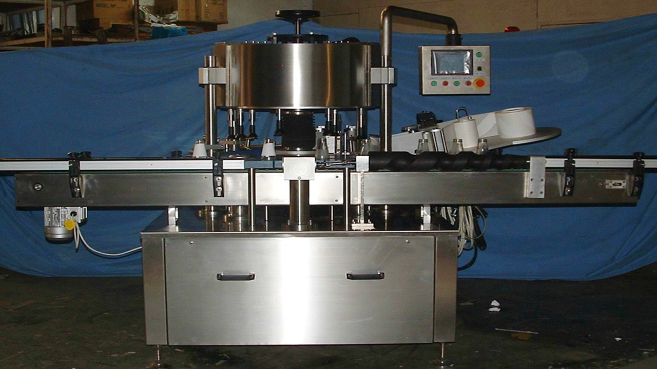 customized rotary labeling machine for conical bottles pointed containers automatic custom labeller