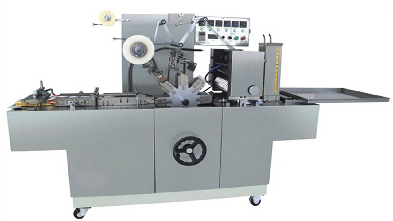 Cellophane box overwrapping machine for playing cards fully automatic 3D overwrapper equipment for b