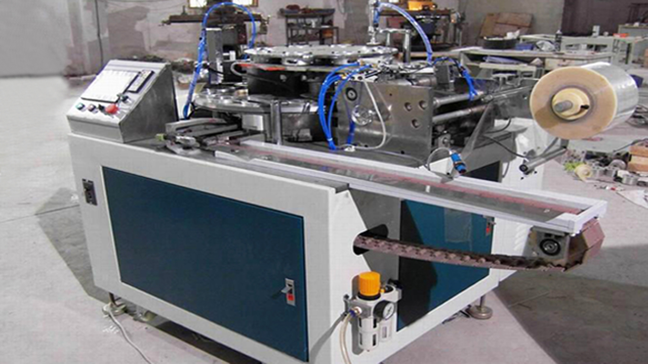 PVC tapes electric adhesive tape packing machine fully automatic with loading system PLC controller