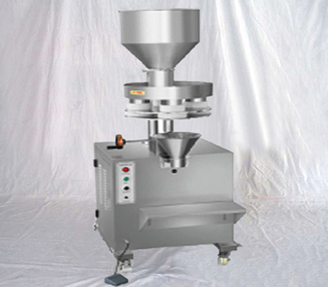 Semi automatic drying agent food granules salt sugar nuts filling packing machine with volumetric cu